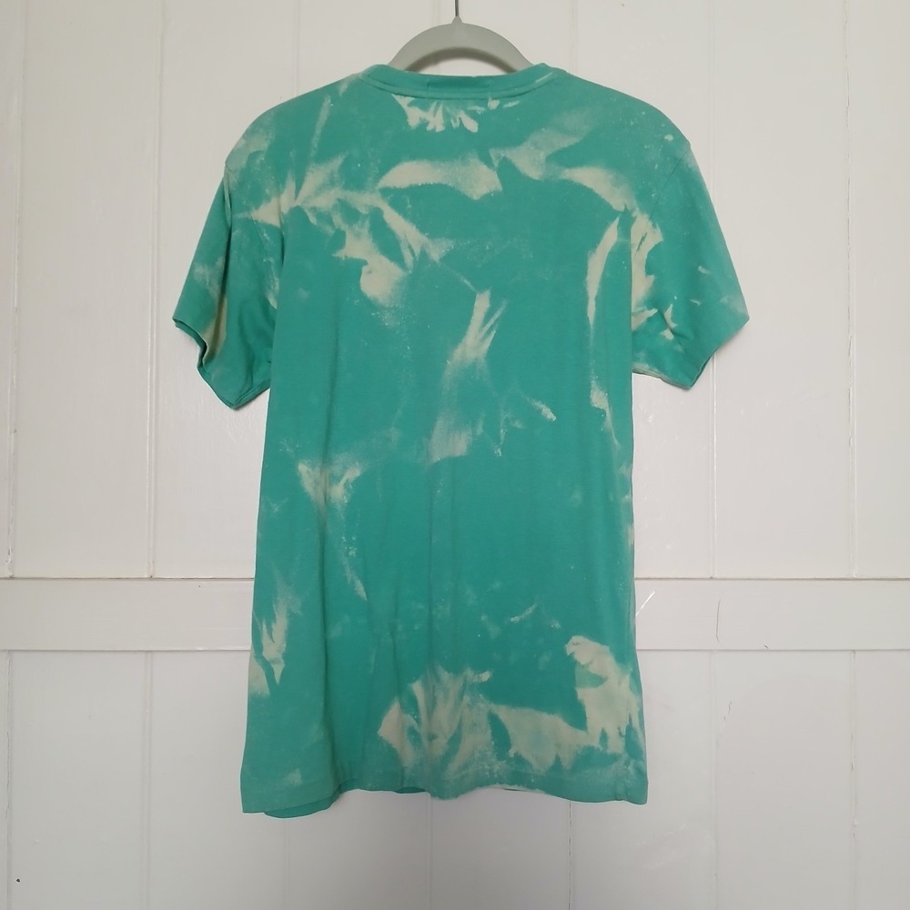 Vintage Polo Ralph Lauren Single Stitch T-Shirt Men's Small Pocket Pony SS Green - Picture 3 of 13